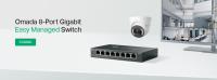 TP-LINK OMADA ES208G 8 PORT RJ45 GIGABIT KOLAY YÖNETİLEBİLİR SWITCH